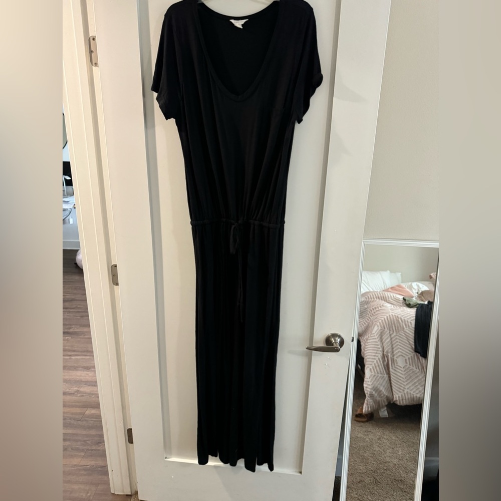 Caslon Long Black Casual Dress. Size XL